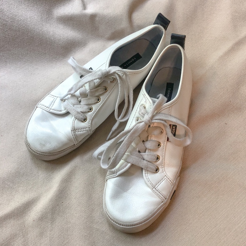 Tommy Hilfiger White Sneakers